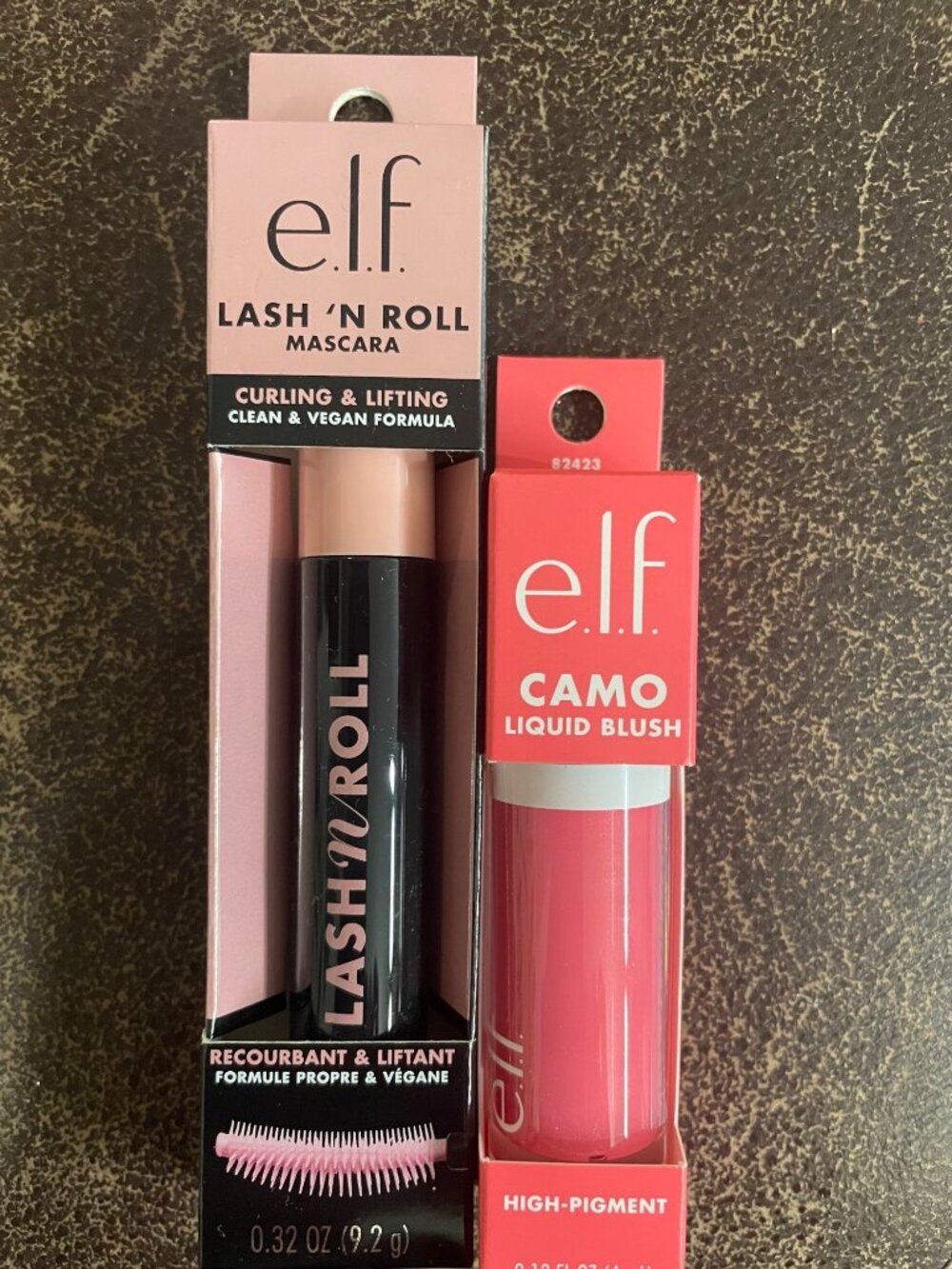 e.l.f. Mascara & Camo Liquid Blush Bundle NWT